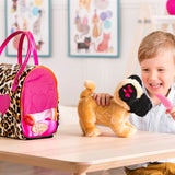 Pucci Pups Dog in Bag Leopard