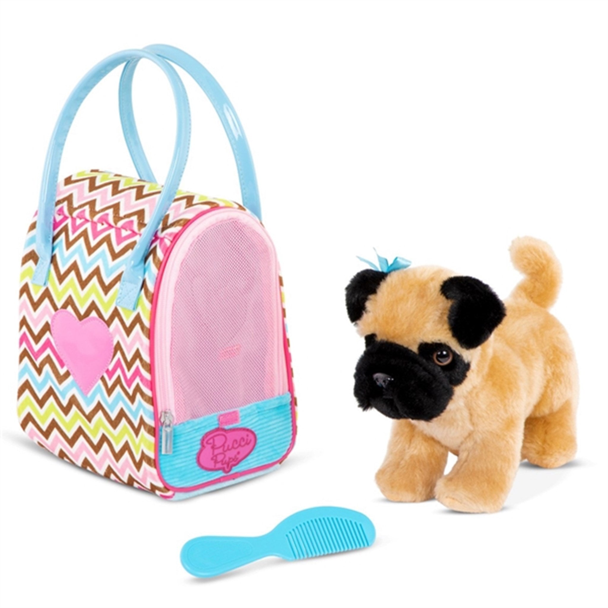 Pucci Pups Dog in Bag Zig Zag