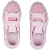 Puma Smash v2 Glitz Glam V PS Pearl Pink-White Sneakers