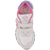 New Balance 574 Summer Fog/Neon Pink Sneakers