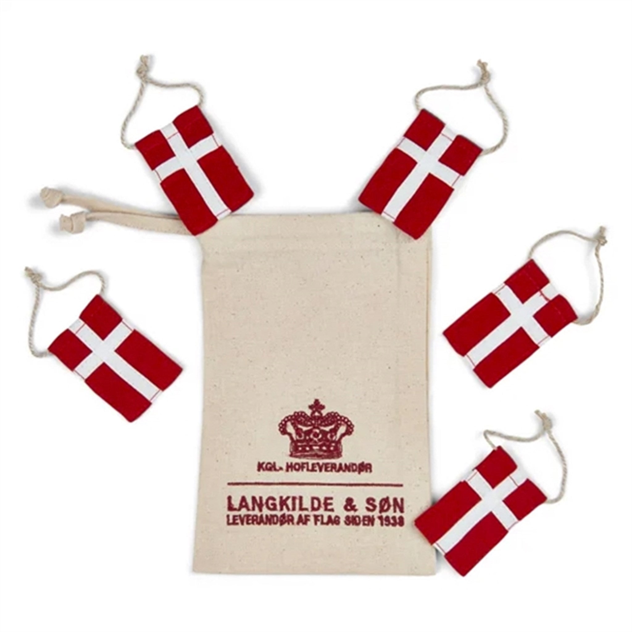 Langkilde & Søn Flags 5 pieces