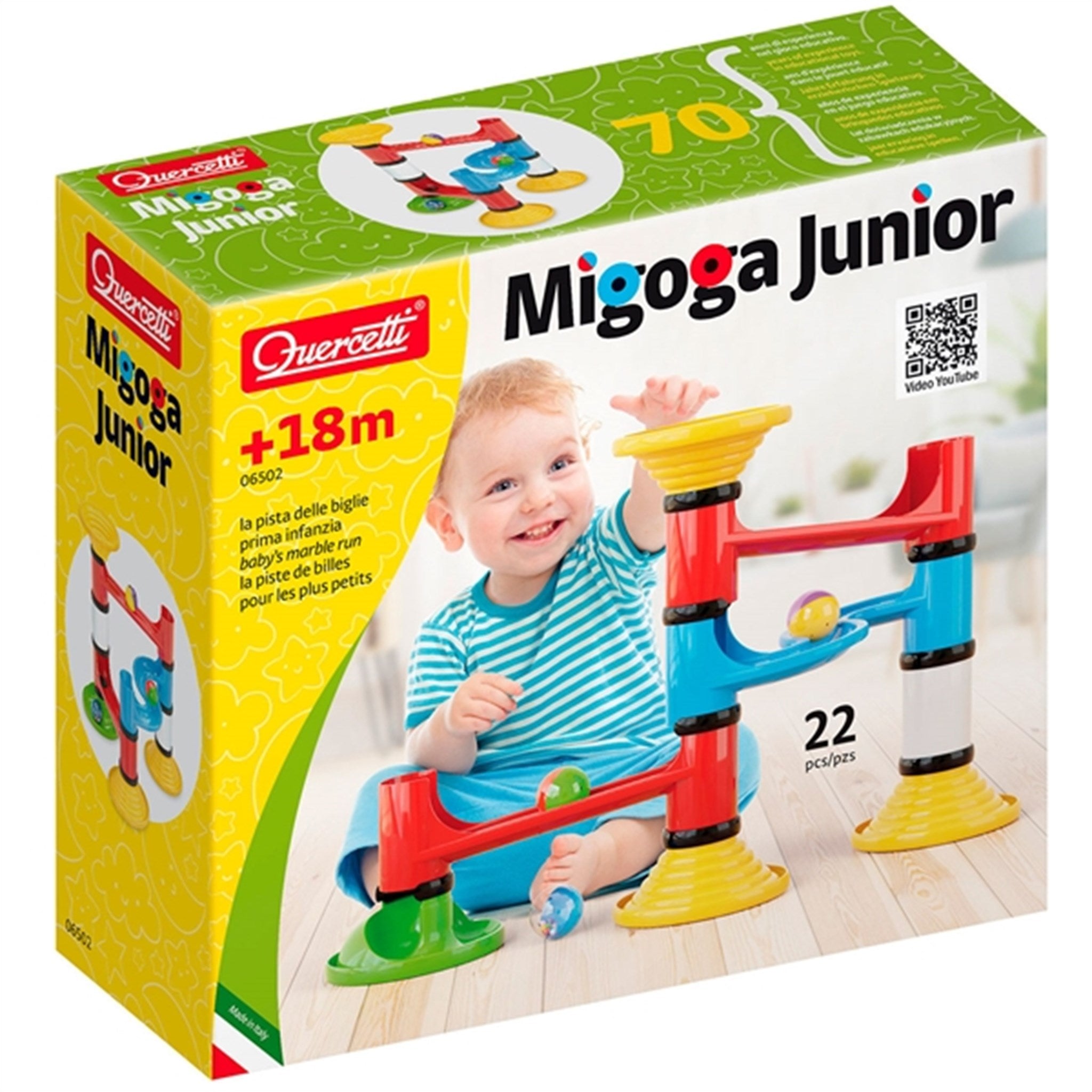 Quercetti Migoga Junior Basic Set (22 pieces) 4