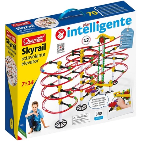 Quercetti Skyrail Ottovolante Elevator Marble Run