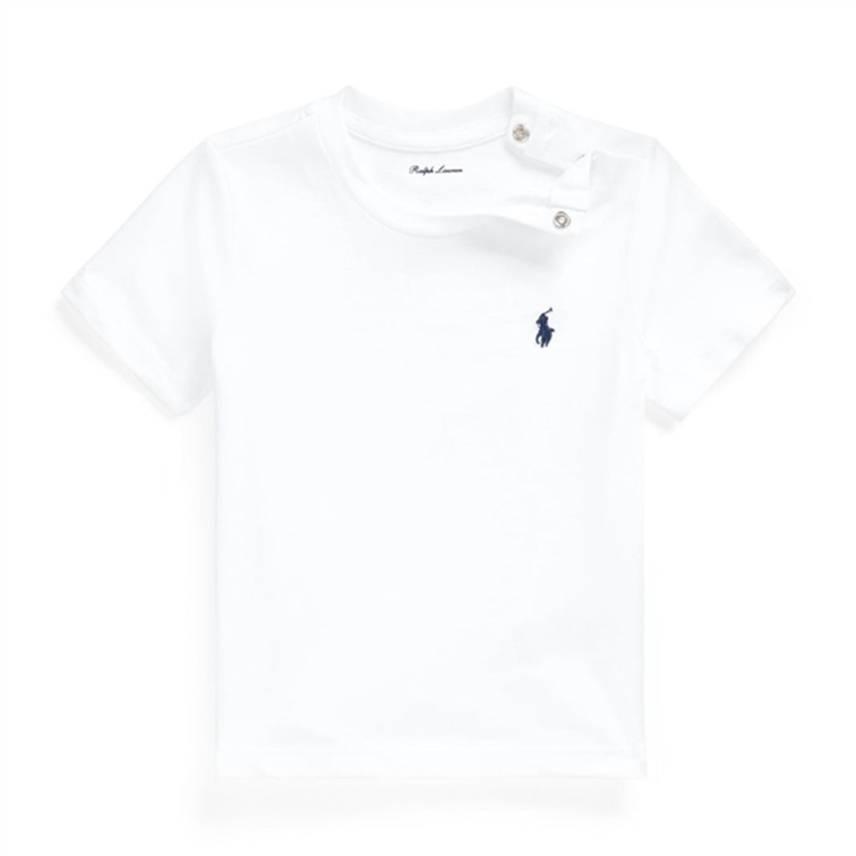 Polo Ralph Lauren Baby Boy Short Sleeved Tee Core Replen White