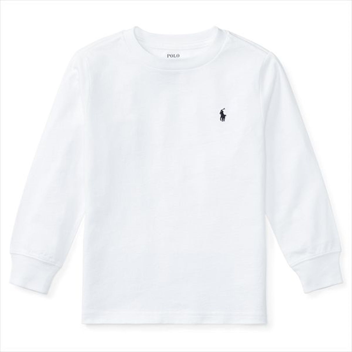 Polo Ralph Lauren Boy LS T-shirt White