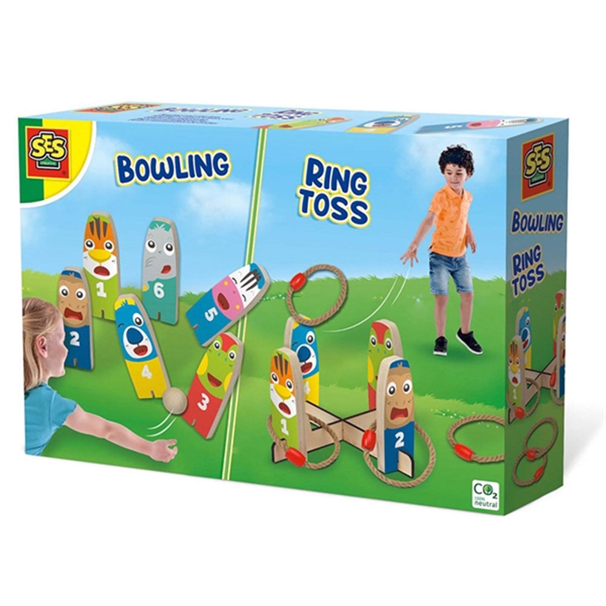 SES Creative Bowling and Ring Toss