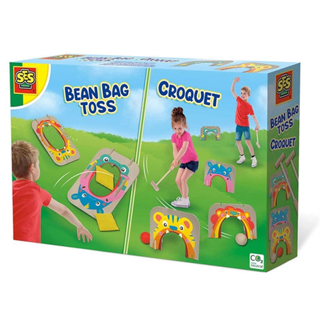 SES Creative Croquet and Beanbag Throw