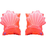 SunnyLife Buddy Float Bands Shell Neon Coral