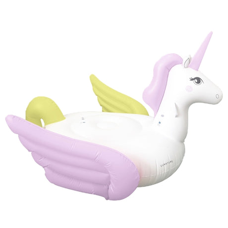 SunnyLife Luxe Ride-On Float Unicorn Pastel