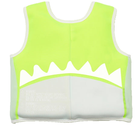 SunnyLife Float Vest Shark Tribe Blue Neon Citrus 2