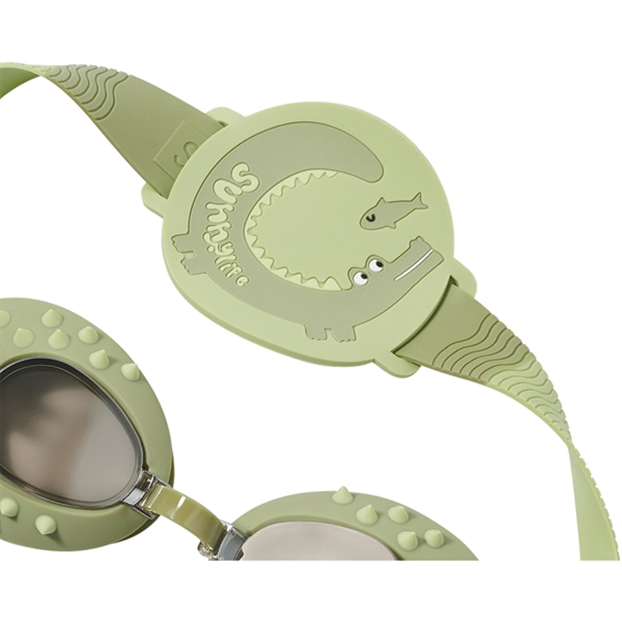 SunnyLife Swim Goggles Cookie the Croc Khaki