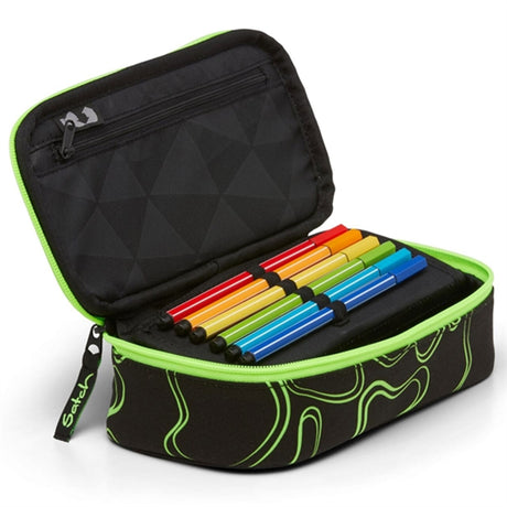 Satch Pencil Box Green Supreme