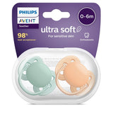 Philips Avent Ultra Soft Pacifier 0-6 month 2-pack