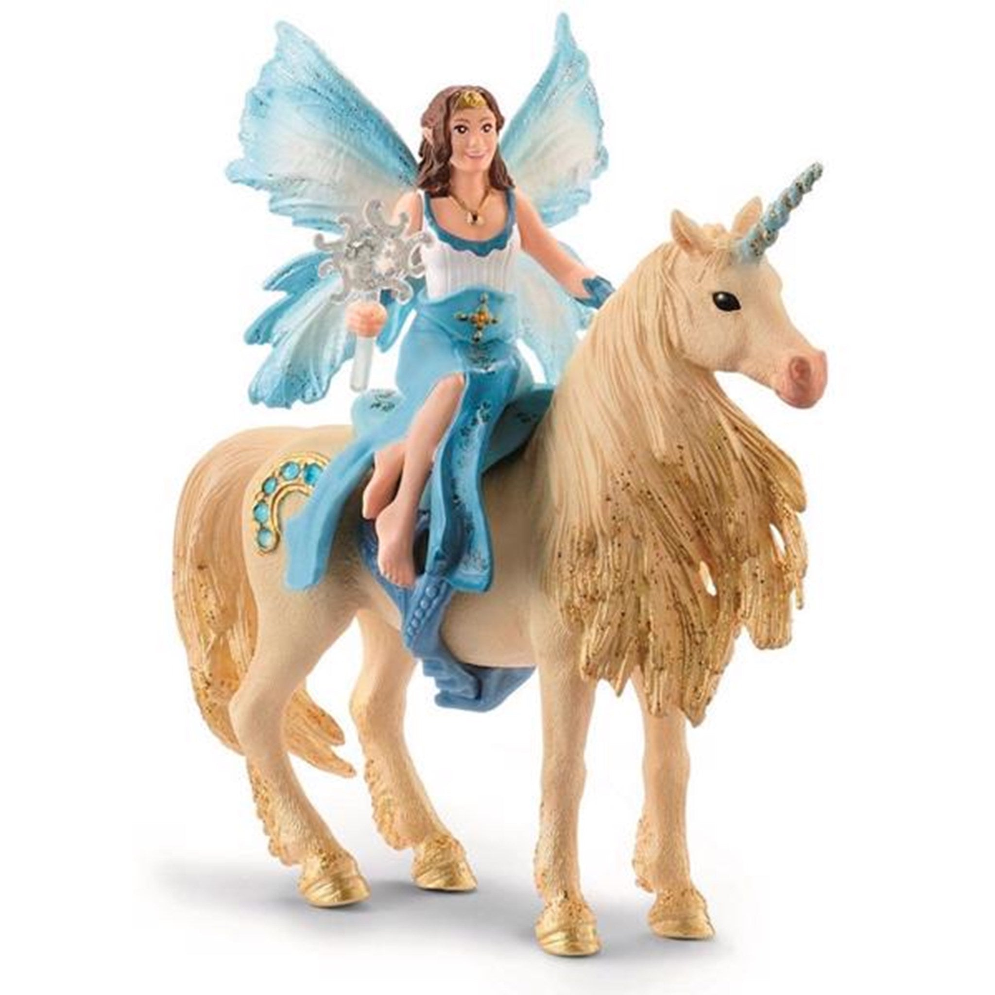 Schleich Bayala Eyela Riding on Sea Unicorn