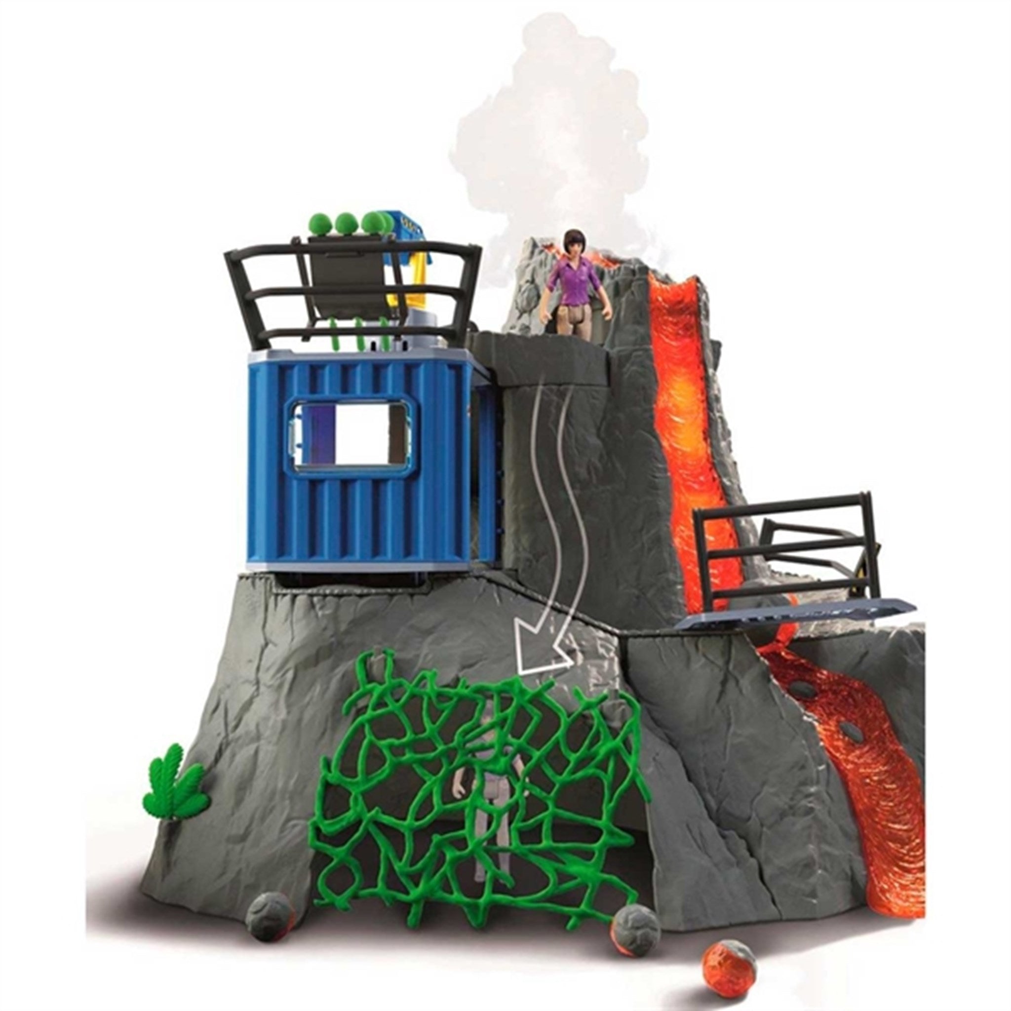 Schleich Dinosaurs Volcano Expedition Base Camp 2