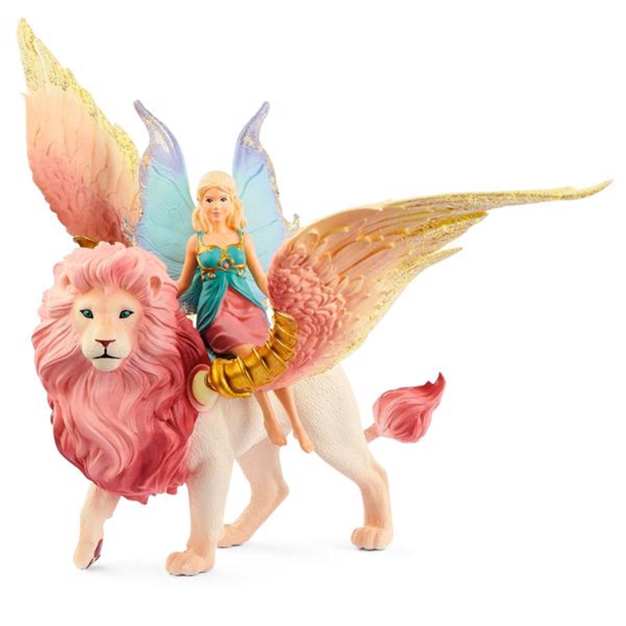 Schleich Bayala Fairy in Flight on Winged Lion