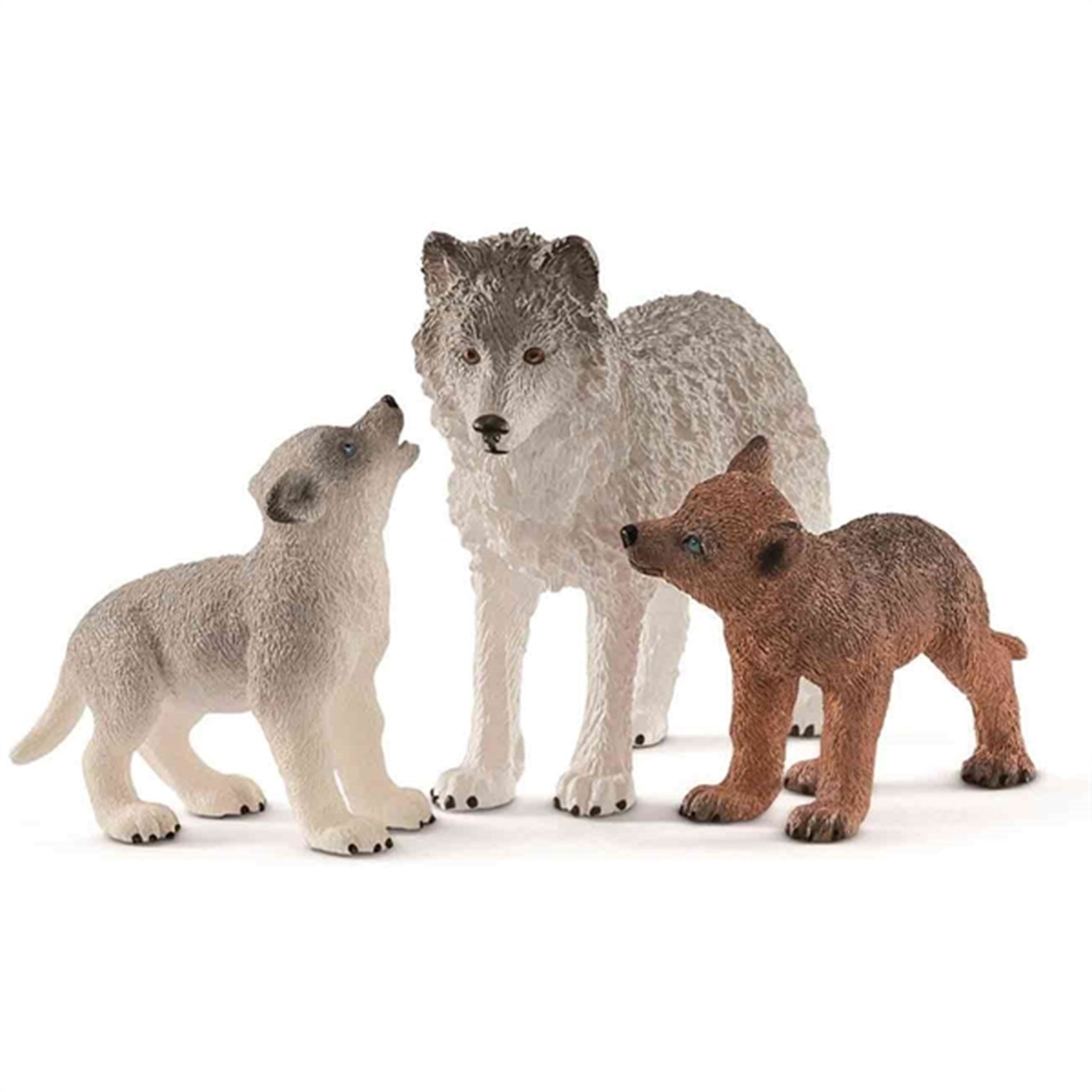 Schleich Wild Life Wolf Mother w. Pups