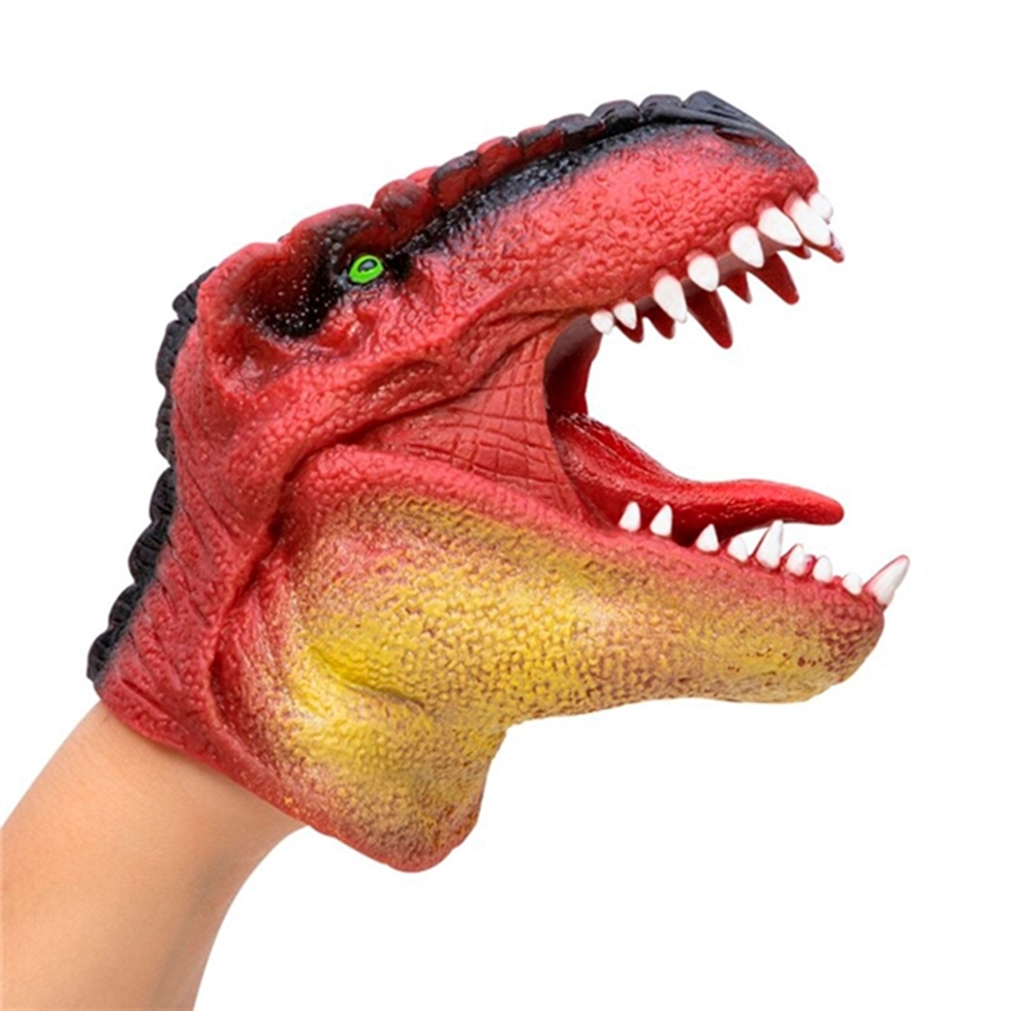 Schylling Dinosaur Hand Puppet Red