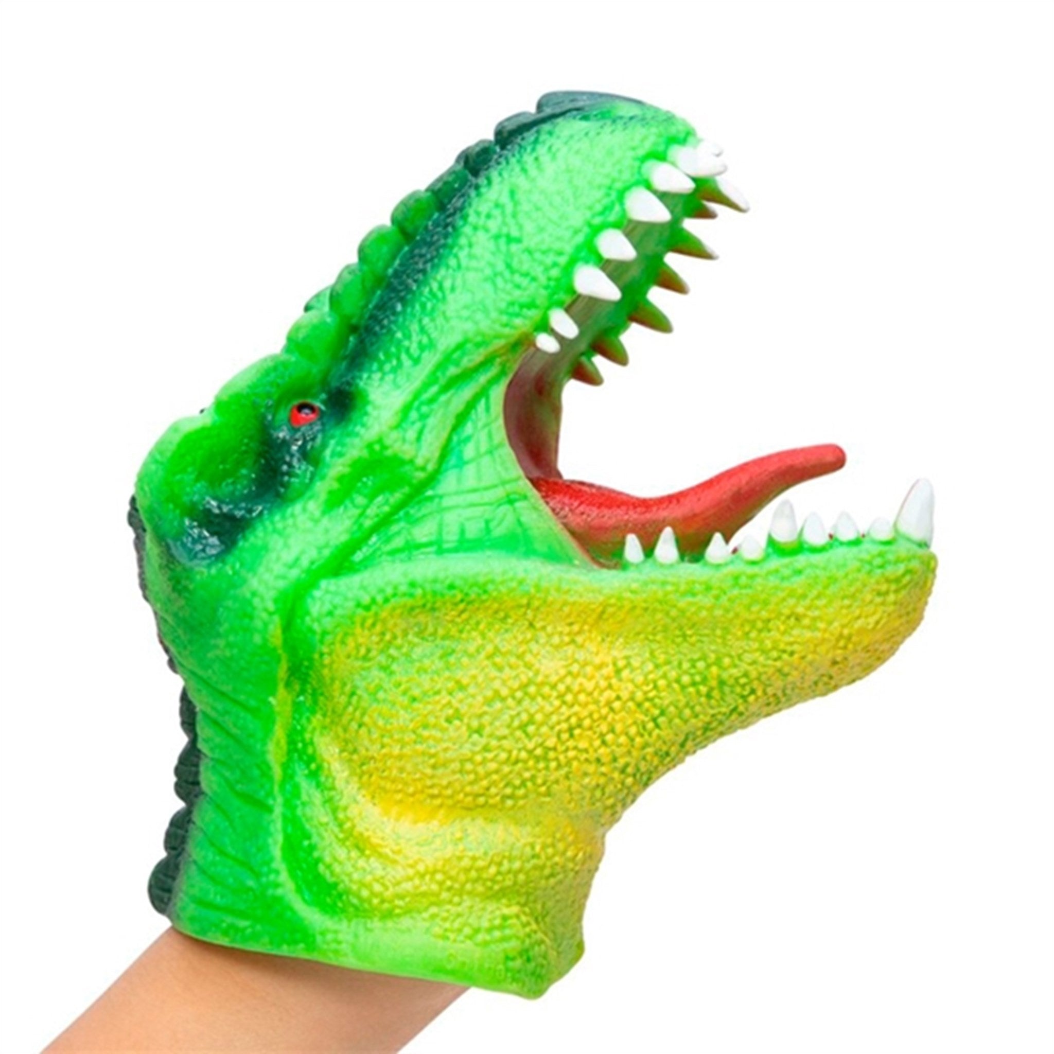 Schylling Dinosaur Hand Puppet Green
