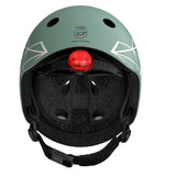 Scoot and Ride Lifestyle Safety Helmet Greenlines