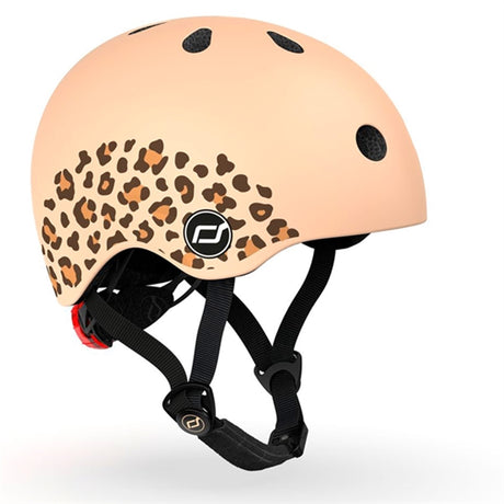 Scoot and Ride Lifestyle Safety Helmet Leopard