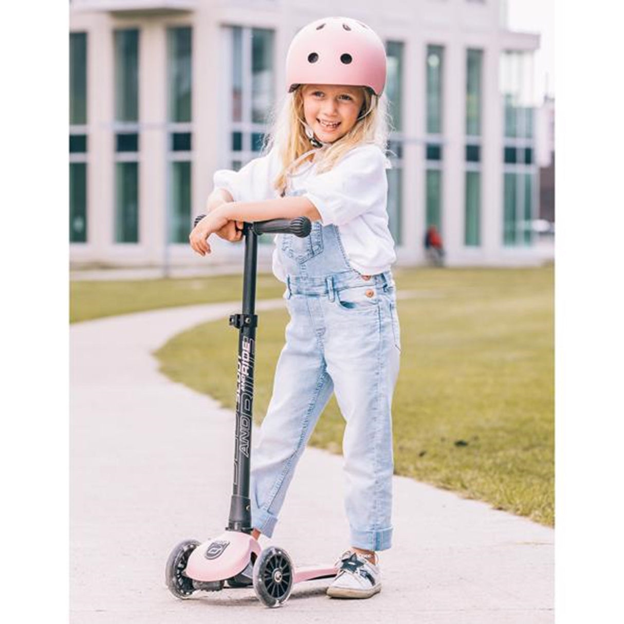 Scoot and Ride Safety Helmet Rose