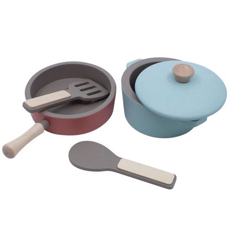 Sebra Play Kitchen Tool Set Warm Grey