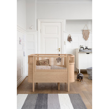 Sebra Bed Baby and Junior Wooden Edition