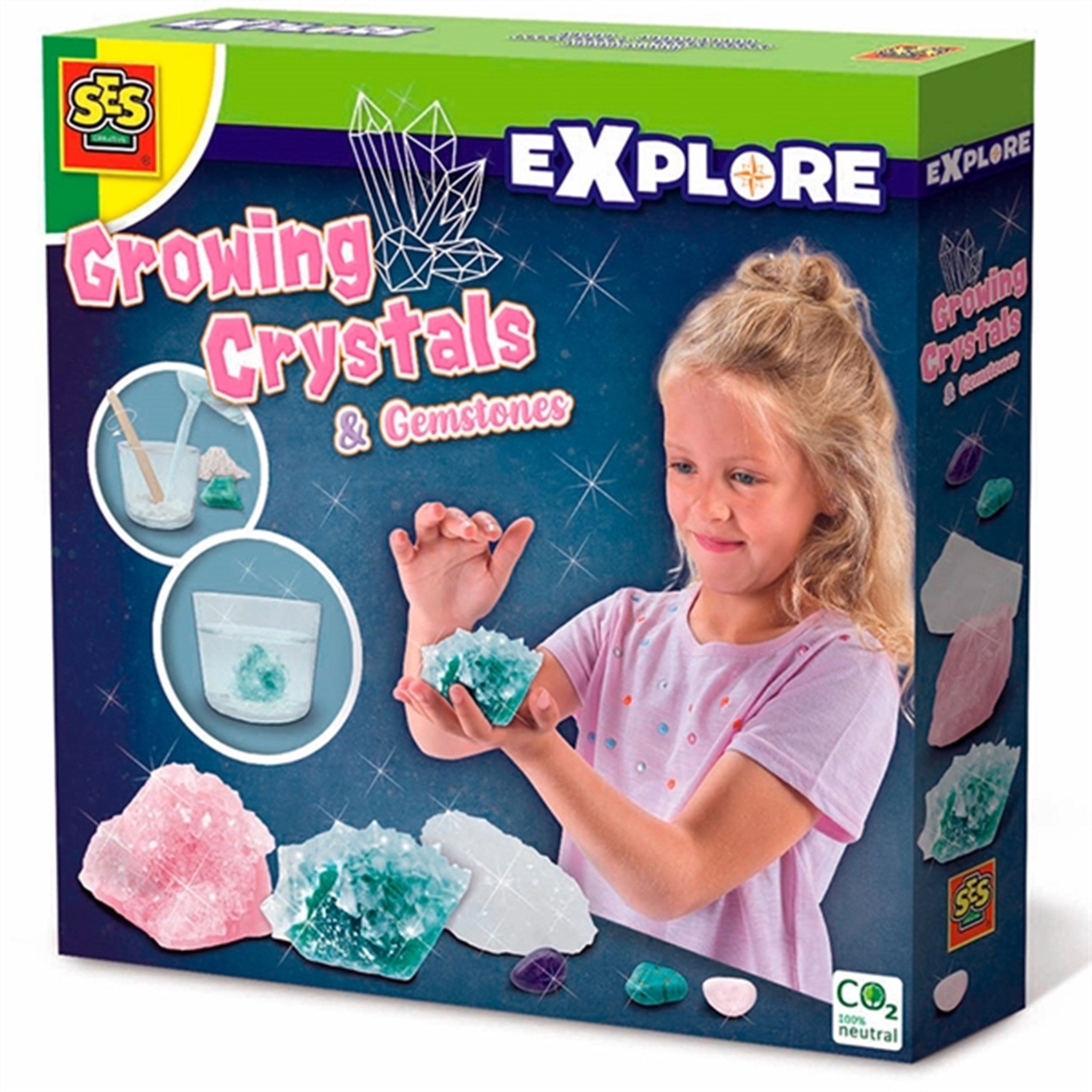 SES Creative Crystal Growing and Gemstones