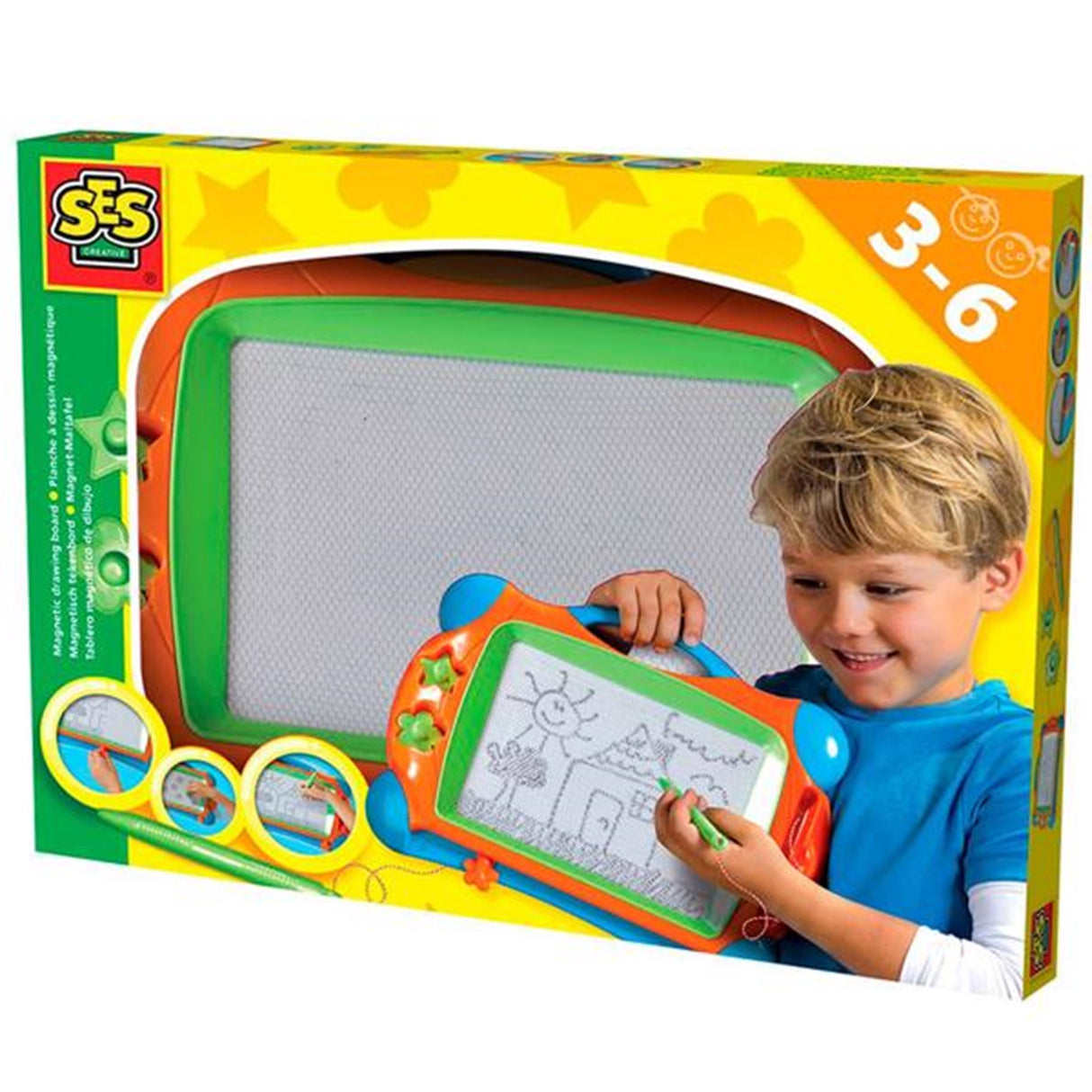 SES Creative Magnetic Drawing Board