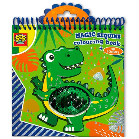 SES Creative Magic Sequins Coloring Book