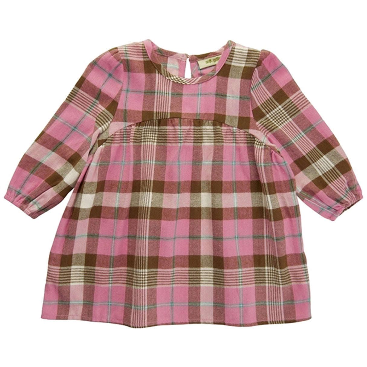 Soft Gallery Cocoa Brown Mynte Check Dress