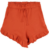 Soft Gallery Scarlet Ibis Heidi Frill Sweat Shorts