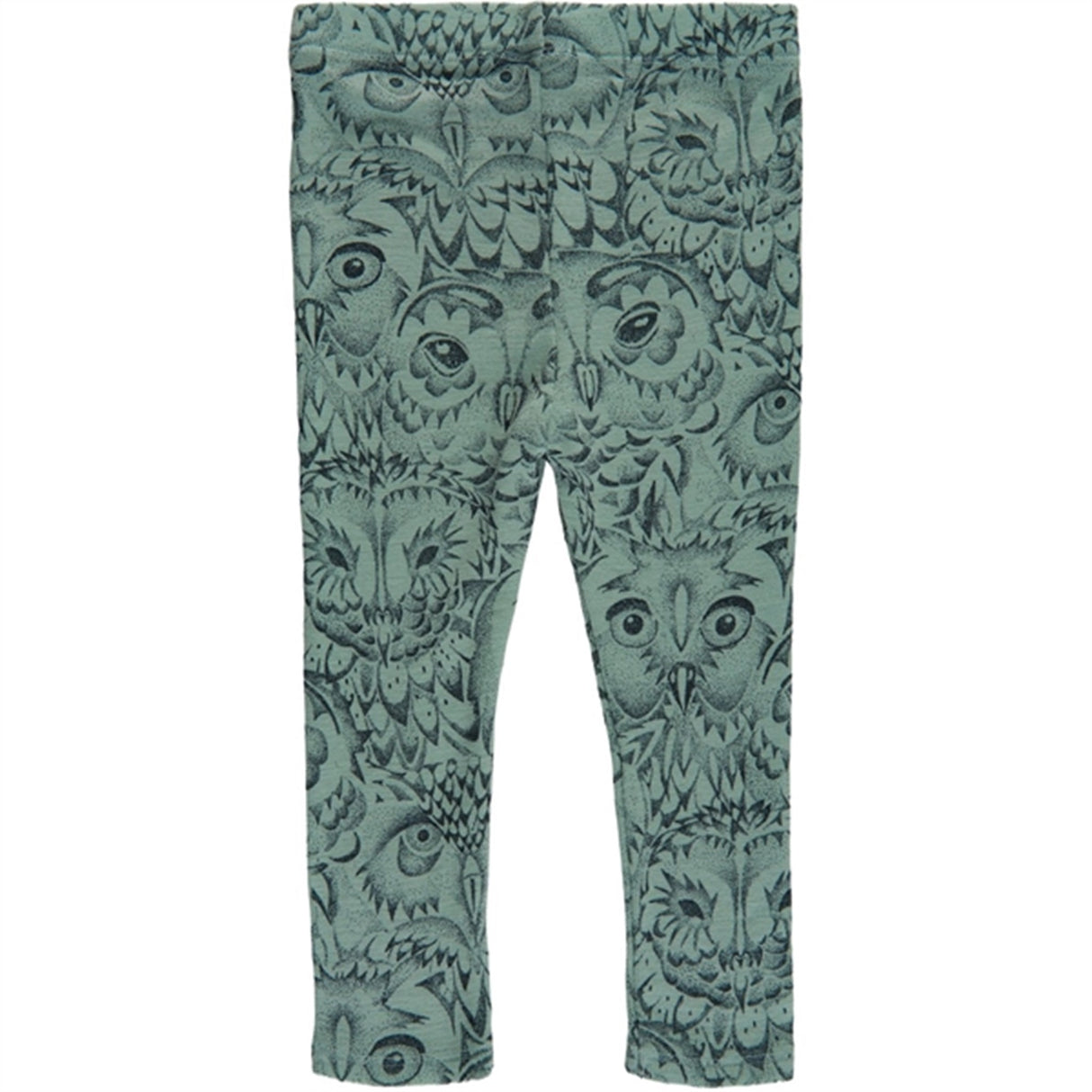 Soft Gallery Iceberg Green Paula Owl Wool Leggings 2