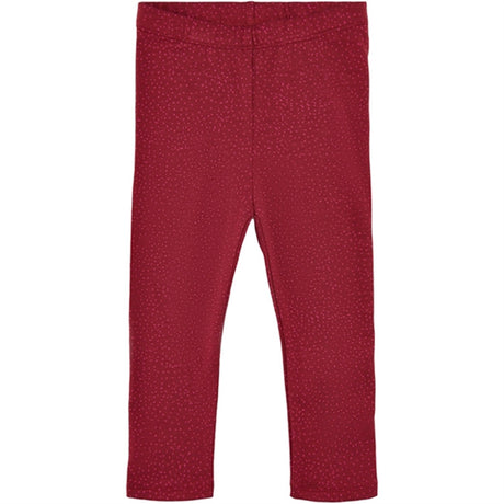 Soft Gallery Tibetan Red Paula Minidots Leggings