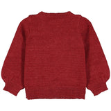 Soft Gallery Tibetan Red Megan Knit Blouse 2