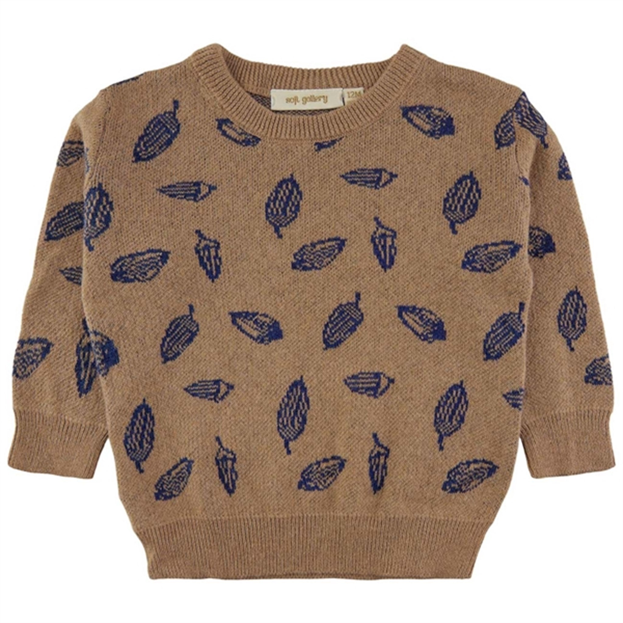 Soft Gallery Curry Marcel Acorn Knit Blouse