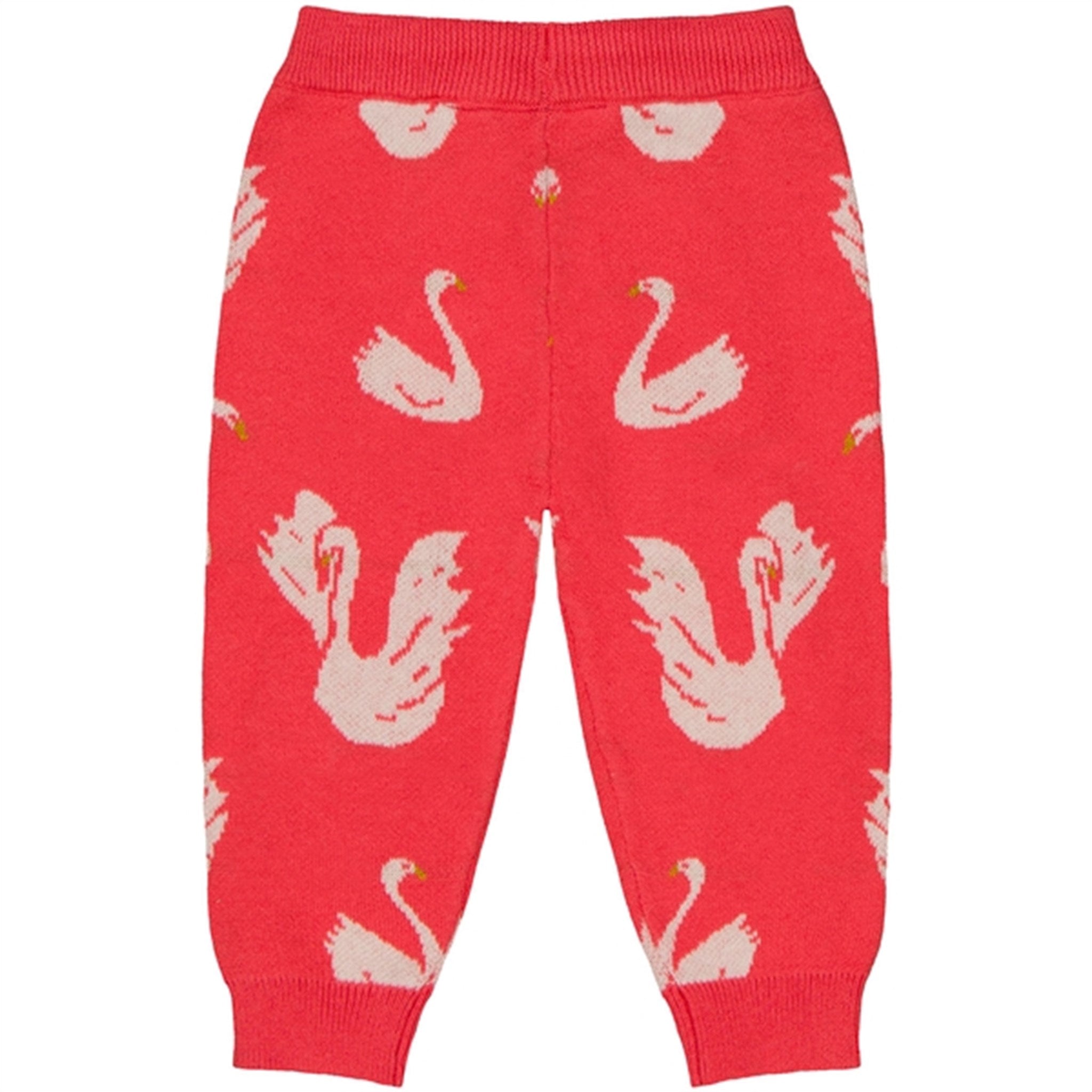 Soft Gallery Mineral Red Maren Swan Knit Pants 2