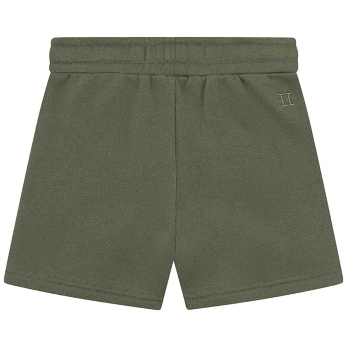 Les Deux Kids Olive Night/Ivory Lens Sweatshorts 2