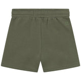 Les Deux Kids Olive Night/Ivory Lens Sweatshorts 2