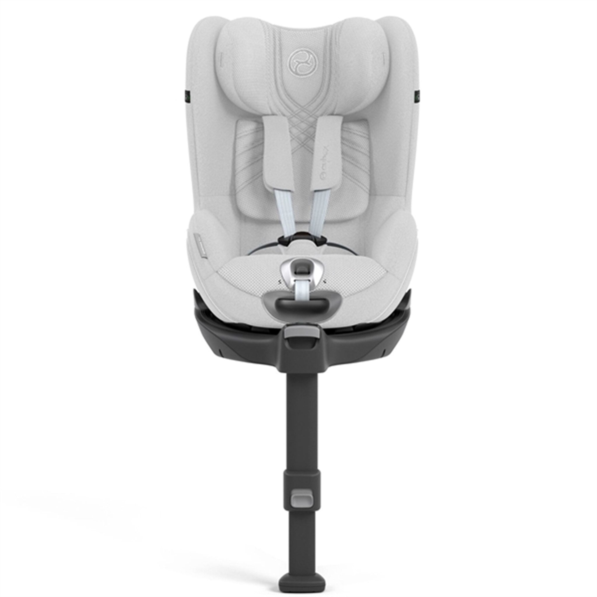 Cybex SIRONA T I-SIZE PLUS Platinum White Light Grey