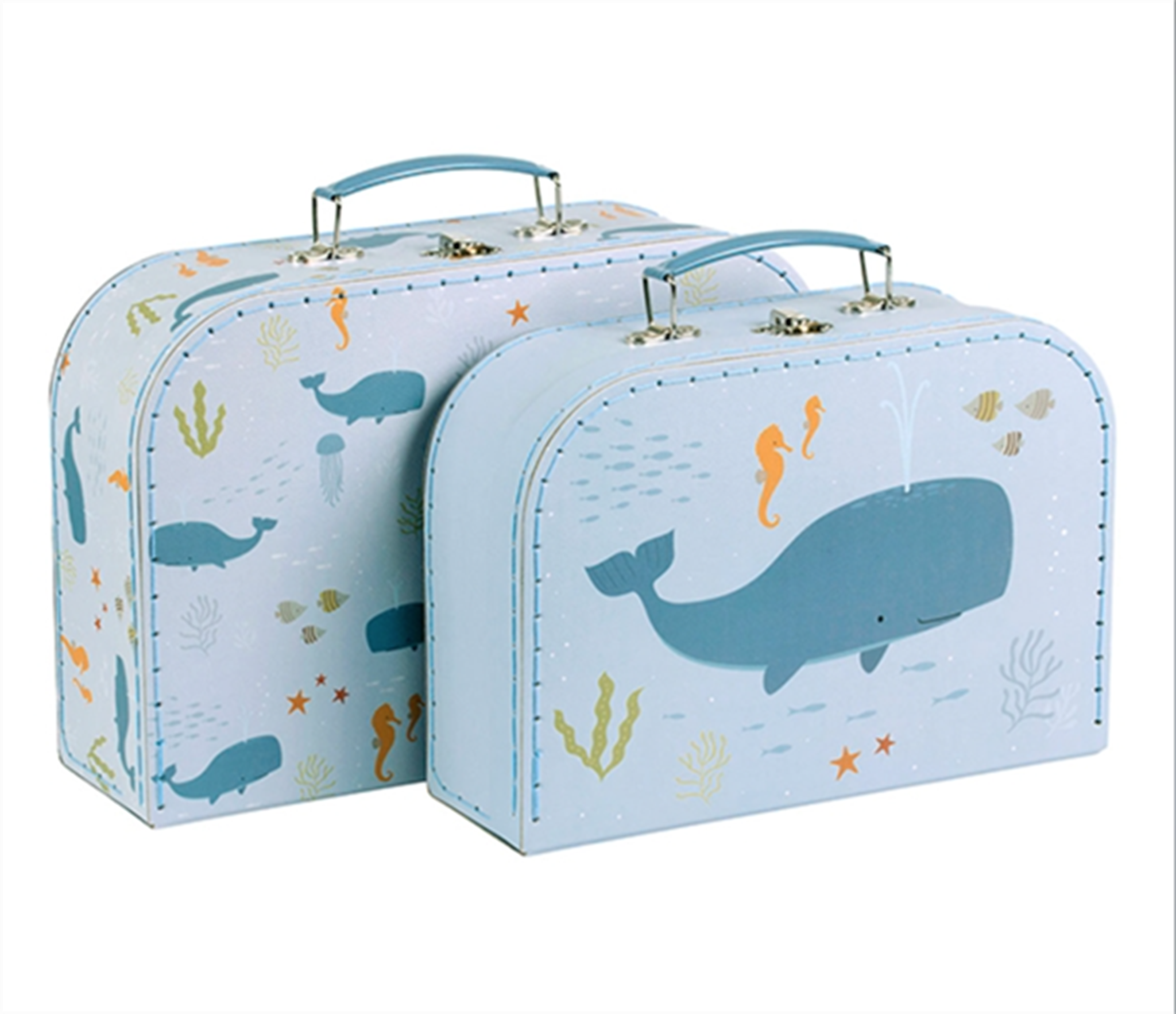 A Little Love Company Suitcase 2-pack Ocean