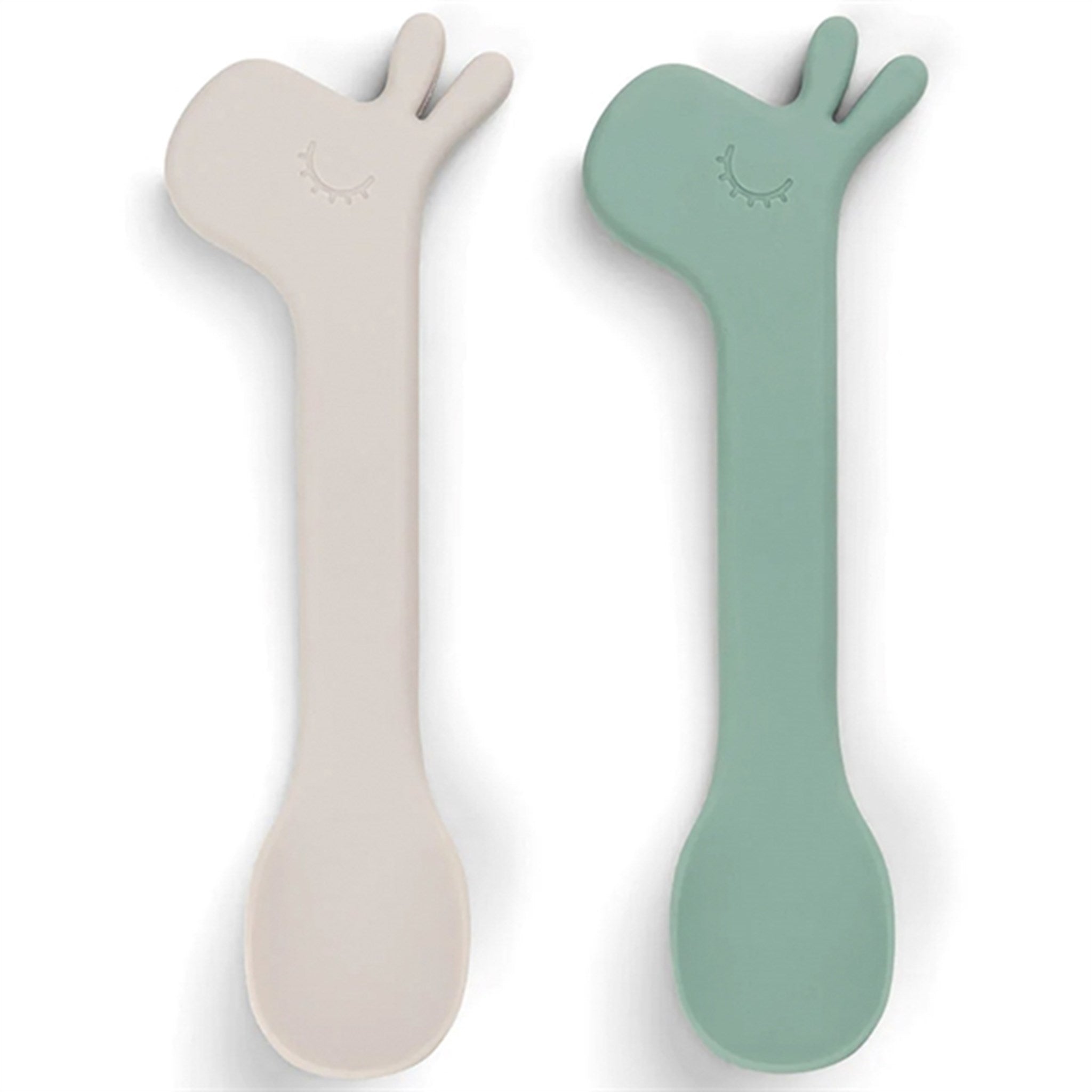 Done by Deer Silicone Spoon Lalee Green 3