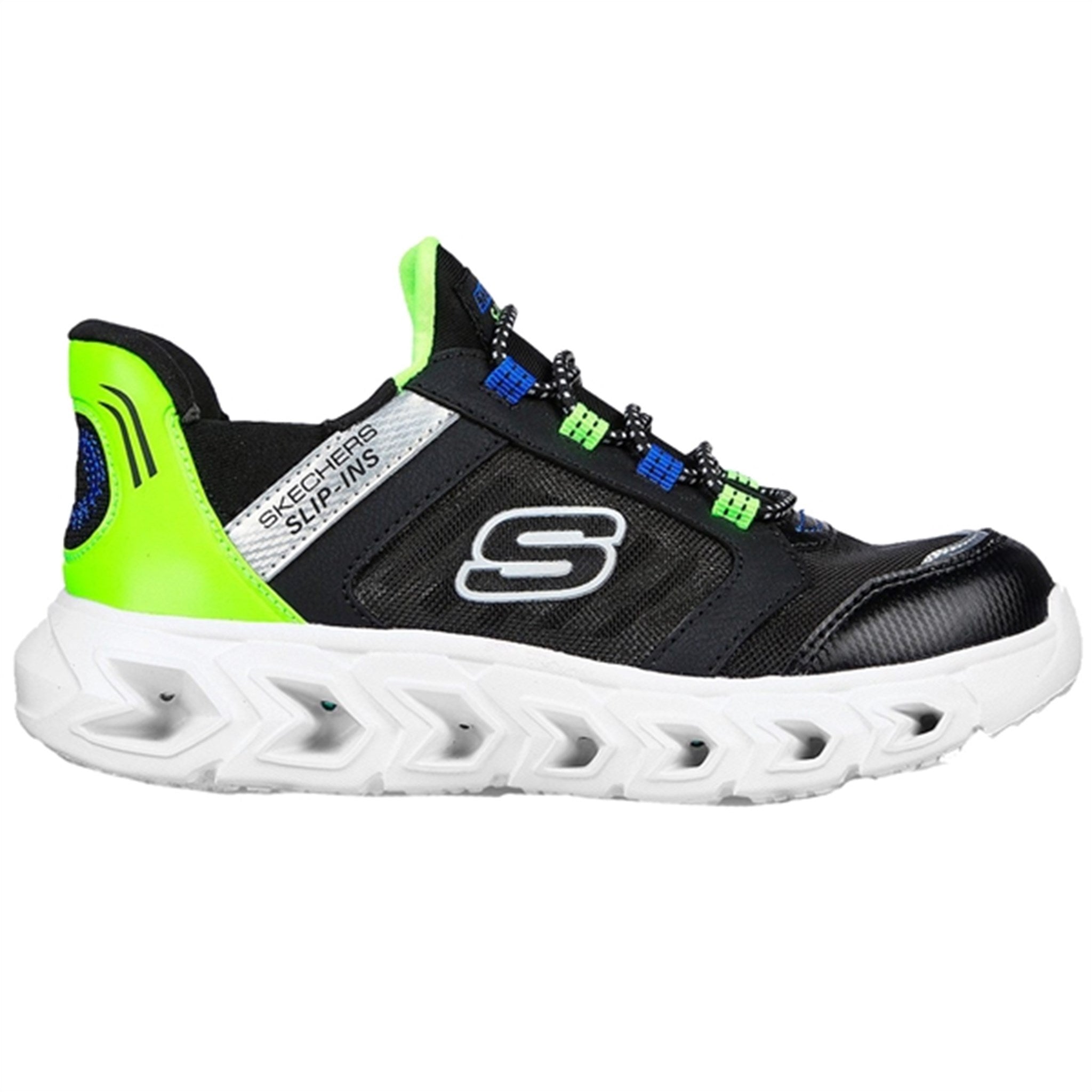 Skechers Hypno-Flash 2.0 Sneakers Black Lime 3