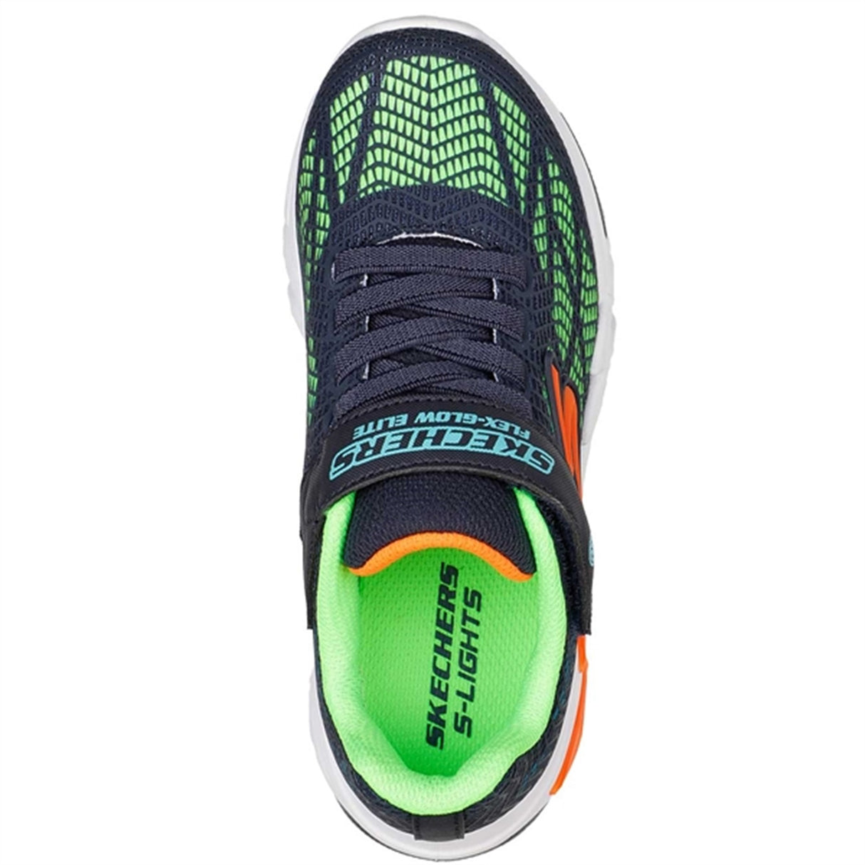 Skechers S-Lights Flex Glow Elite Sneakers Vorlo Navy/Multi