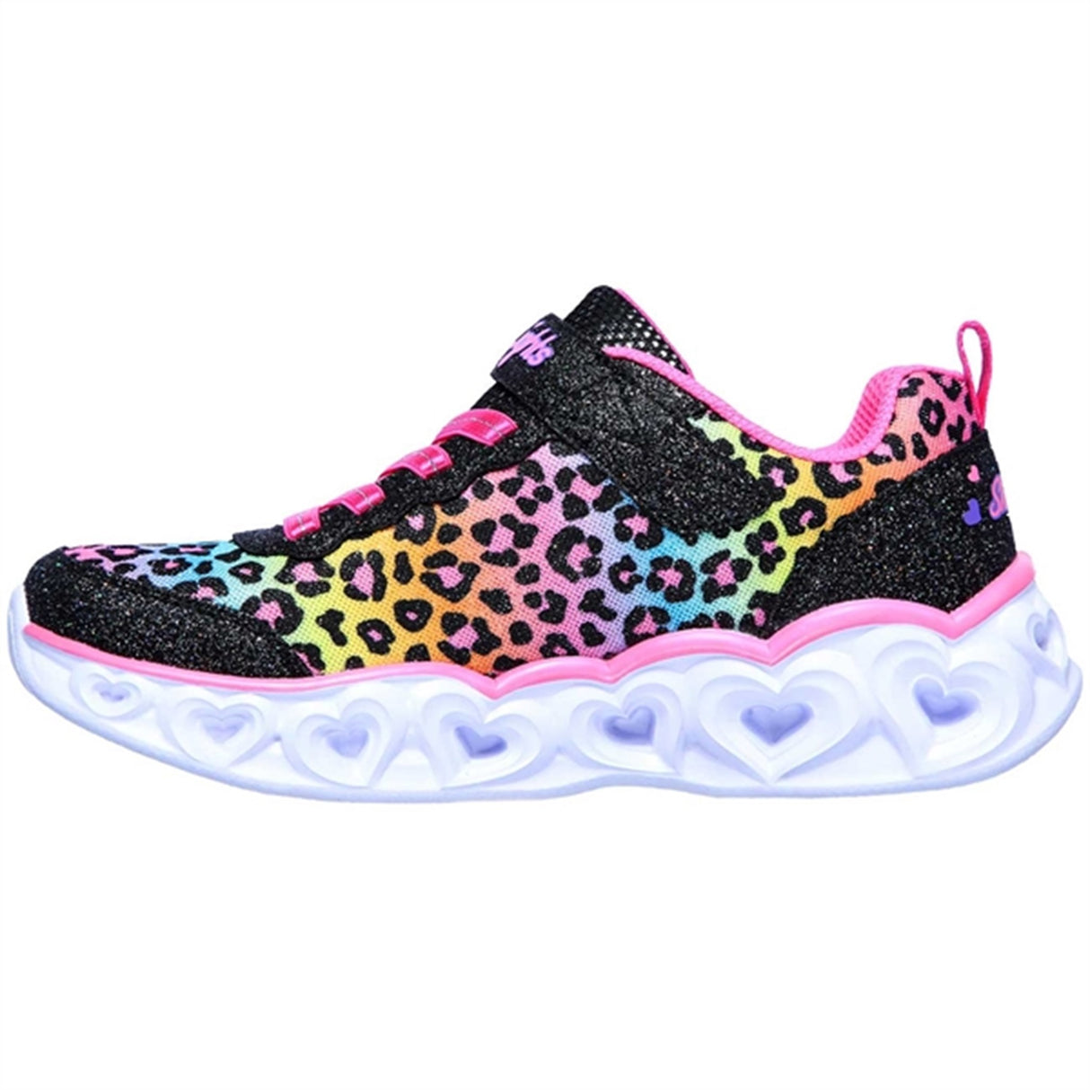 Skechers S-Lights Heart Lights Sneakers Love Match Black/Multi 4