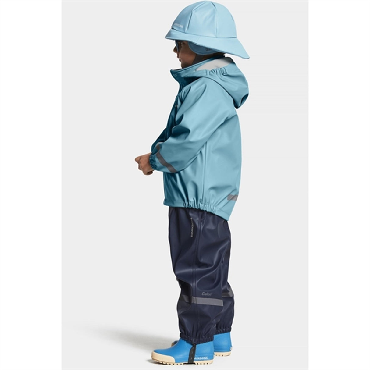 Didriksons Slaskeman Blue Wash Rain Set 4