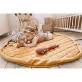 Play&Go 2-in-1 Play Mat Soft Organic Mustard Chai Tea