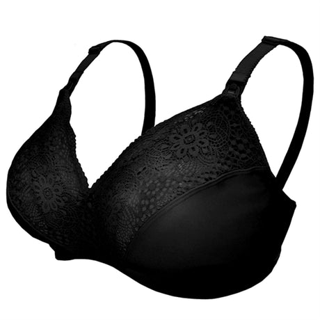 Carriwell Soft as Silk Nursing Bra Black 2