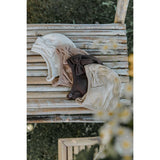 Racing Kids Baby Beanie Bow White Sky